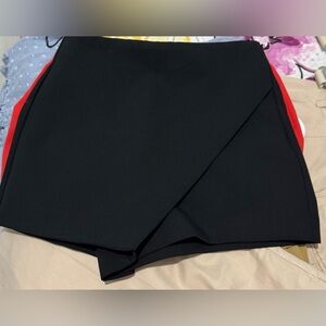 Zara High Waist Black Women's Shorts